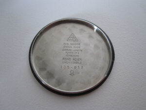 Omega Seamaster 600 case back with reference 135.012.