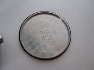 Omega Seamaster 600 case back with reference 135.011.